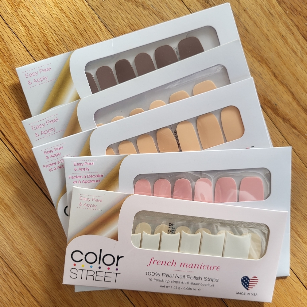 Lot of Color Street Nail Strips